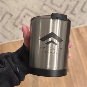 *LAST TWO* NWOT RTIC Stainless Steel Mug insulated with sticker (1/3 sold)